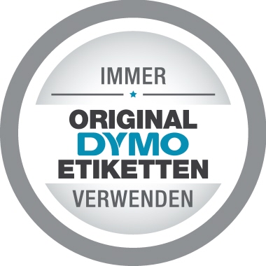 DYMO Prägeband 520109 9mmx3m sk Kunststoff glänzend schwarz